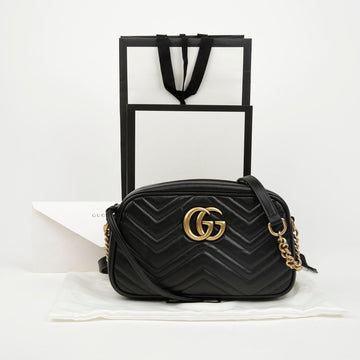 GUCCI GG Marmont Kleine Schulter-Crossbody-Tasche 447632 155995477