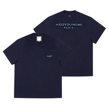 Wooyoungmi Embroidered Logo Short Sleeve T-Shirt 156331163