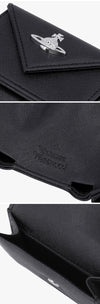 Vivienne Westwood Saffiano Envelope Billfold Wallet 156331104 [P]
