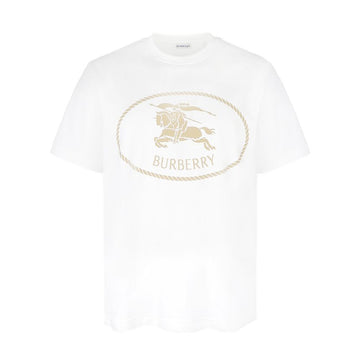 BURBERRY コットン ロゴ スタンプ 半袖 Tシャツ 8110112 B7078 156332617