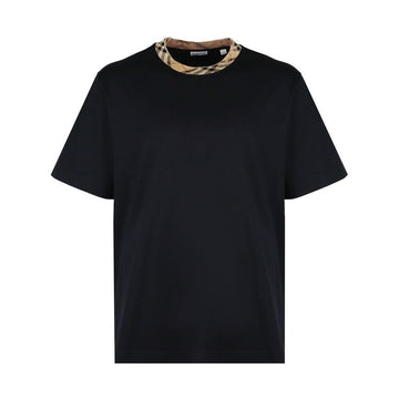 Burberry Check Cotton Short Sleeve T-Shirt 156332618