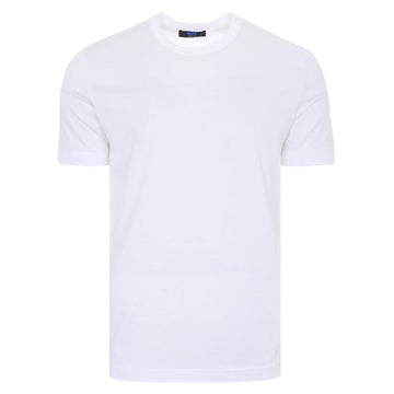 Kiton Basic White Short Sleeve T-Shirt 78880501