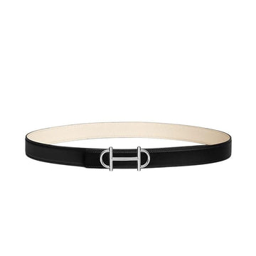 Hermes Reversible Leather Belt Strap 24mm Women 156332915