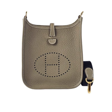 HERMES Evelyne Mini 16 TPM Amazon Crossbody Bag Etoupe Gold Prägung H085945CC 156334632