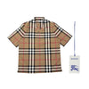 Burberry Men's Check Short Sleeve Shirt 156335375 [P]