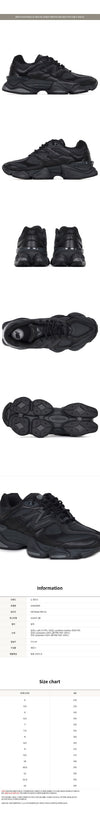 New Balance Black 9060 Sneakers U9060NRI 140312640 [P]