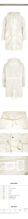 Visvim Off-White Jura Hooded Parka Jacket 112358507 [P]
