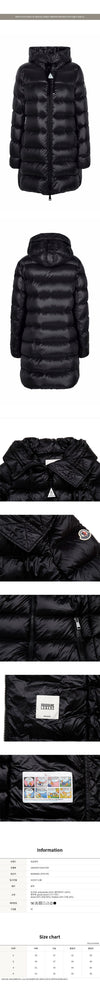 Moncler Black Suen Goose Down Long Jacket 1B20000 53052 999 147725313 [P]