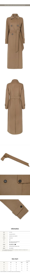 MAXMARA キャメルセムウールコート 2529016041 SEM 045 144154223 [P]