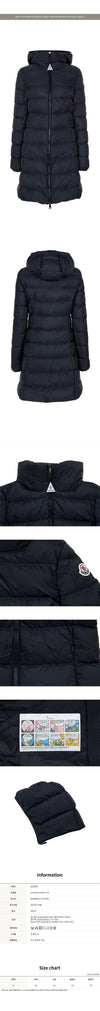 Moncler Navy Gie Goose Long Down Jacket 1C00053 539YH 775 148522716 [P]