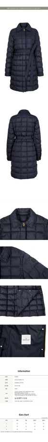 Moncler GRESILLON Long Down Jacket in Navy 1A00120 54AQE 779 149293115 [P]