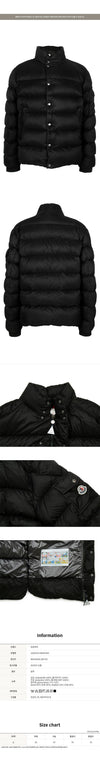 Moncler Black Rure Goose Down Jacket 1A00155 5981B 999 149618048 [P]
