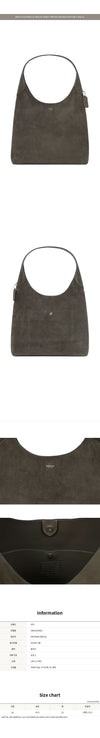 COACH Brooklyn 39 Suede Schultertasche 152920644 [P]