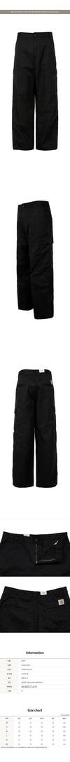 CARHARTT Cargo-Hose mit schmaler Passform schwarz 153765478 [P]