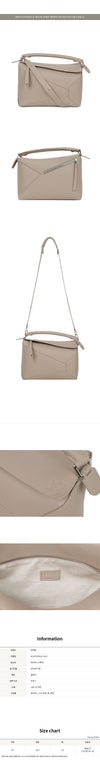 Loewe Clay Puzzle Medium Edge Tote Bag A510P49X26 5541 155066497 [P]