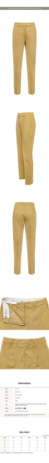 MaxMara Caramel Pegno Straight Pants 019 95965073 [P]