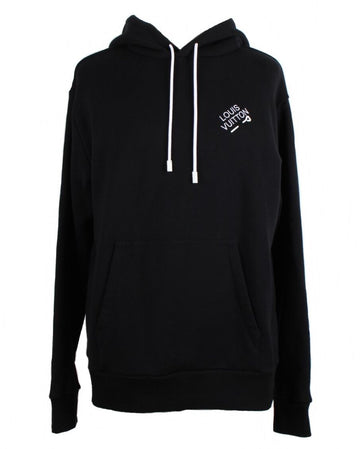 LOUIS VUITTON Hoodie mit Markenstickerei M (100) 156351361