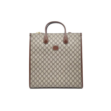 GUCCI インターロッキング G ミディアム トート兼ショルダーバッグ (674155) 156351996