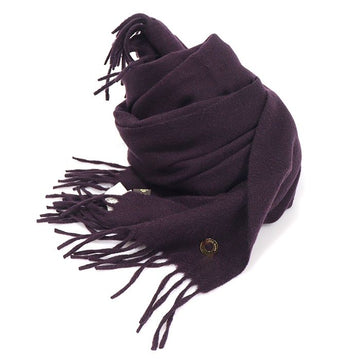 Loro Piana 100% Cashmere Purple Grande Unita Shawl Scarf 156352020