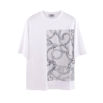 HERMES Herren T-Shirt mit kurzer Ärmeln H557900HA90XL 156352099