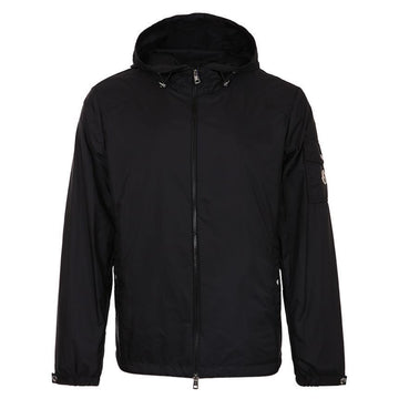 MONCLER Hooded Regenjacke Schwarz 156351206