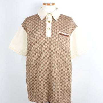 Gucci Jumbo GG Jacquard Cotton Polo T-Shirt XL 156352521