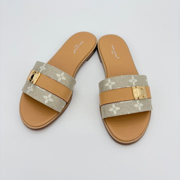 LOUIS VUITTON ロック イット フラット ミュール 156352826