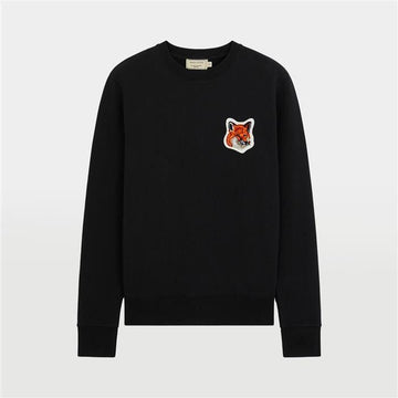 Maison Kitsune Fox Head Patch Unisex Sweatshirt 156352894
