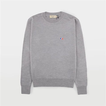Maison Kitsune Tricolor Fox Patch Unisex Knit 156352916