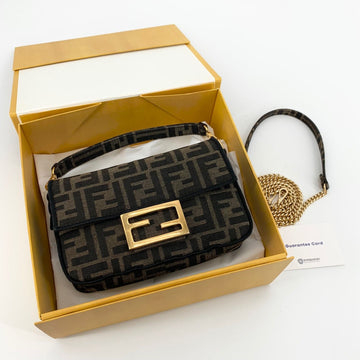 FENDI ジュカ バゲットバッグ ミニ クロスバッグ 156353216