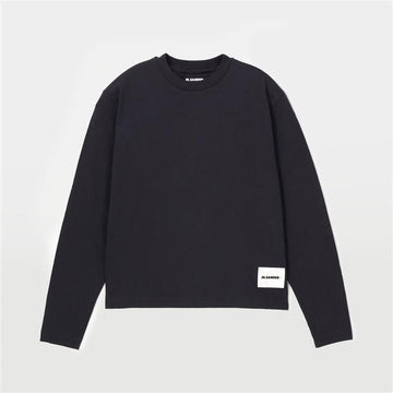 Jil Sander Logo Patch Long Sleeve T-Shirt 156353611