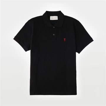 AMI ハートロゴポロ半袖Tシャツ 156353631