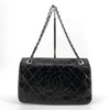 CHANEL カーフスキン タイムレス cc フラップショルダーバッグ 156354298 [P]