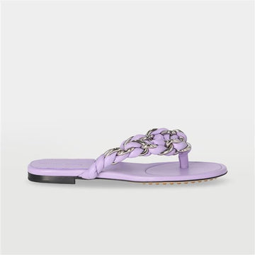 BOTTEGA VENETA Damen Slide Sandalen mit Punkten 708883 V0V50 5119 156353137