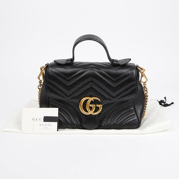 GUCCI GG Marmont Kleine Top Handle Tote Schultertasche 155922873