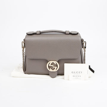 Gucci Interlocking Top Handle Tote Shoulder Bag 155995609