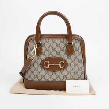GUCCI 621220 ホースビット 1955 スモール トップ ハンド トート ショルダーバッグ 155997892