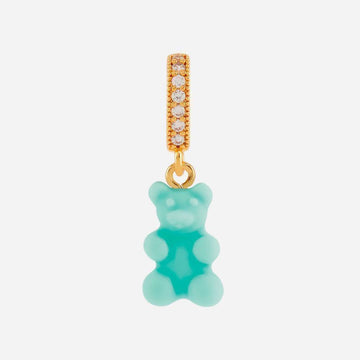Crystal Haze Jewelry Nostalgia Bear Pave Connector Gold Havana 152735408