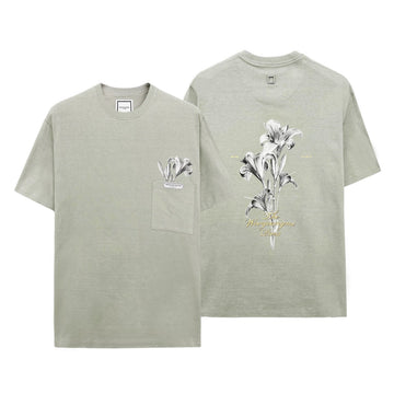 WOOYOUNGMI 26SS Blumenlogo T-Shirt mit kurzen Ärmeln 156362670