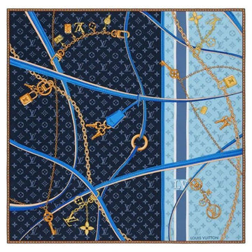 LOUIS VUITTON Trunk Square Scarf M98740 156377129