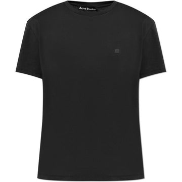Acne Studios 25SS Face Patch Regular Fit T-Shirt Black CL0309 900 149068915