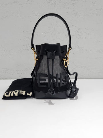 Fendi Montrezo Mesh Bucket Bag Shoulder Bag 8BS010AAYSF0KUR 156397178
