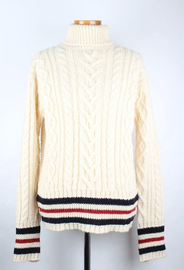 Thom Browne Cable Knit Turtleneck Sweater 4(105) 156397184