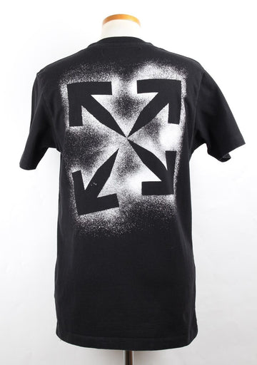 Off White Black Short Sleeve T-Shirt S 156397362