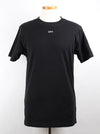 OFF WHITE Schwarzes Kurzarm-T-Shirt S 156397362 [P]