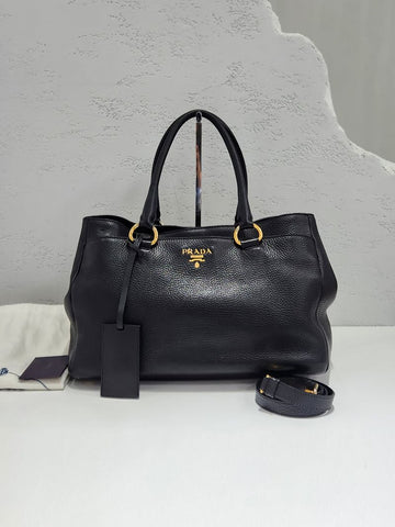 PRADA Daino Tote Shoulder Bag BR4393 156398832