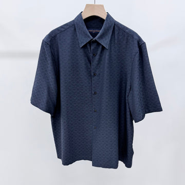 LOUIS VUITTON モノグラム シルクブレンド 半袖シャツ 24ss L 156399737