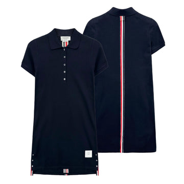 Thom Browne 26SS Striped Polo Dress for Women FJD027A 415 156400685