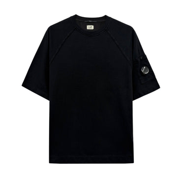 CP Company Oversized Short Sleeve T-Shirt with Lens Patch 20CMSS034A 999 156401242