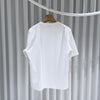 HERMES ラムスキンレザー パッチ ホワイト 半袖 Tシャツ 156411590 [P]